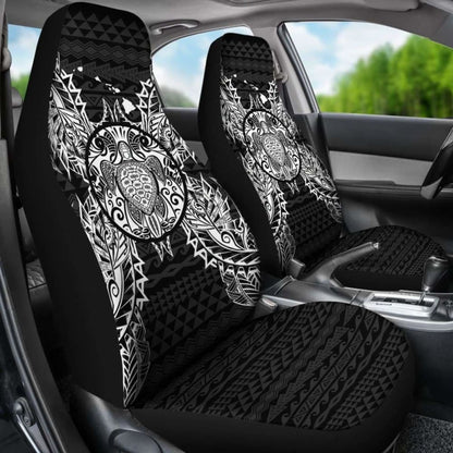 Turtle Polynesia Car Seat Cover Map Black New