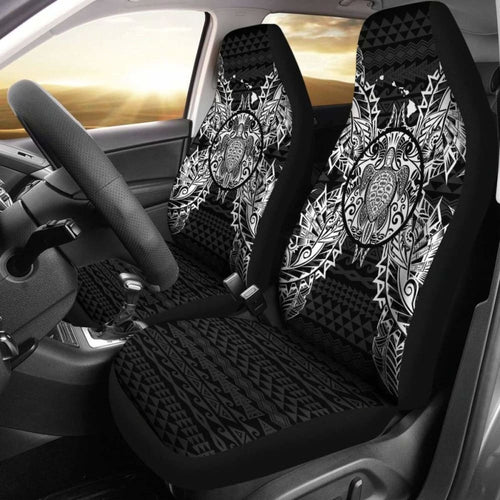 Turtle Polynesia Car Seat Cover Map Black New