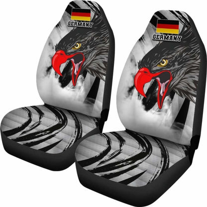 Germany Car Seat Covers Black Eagle Powerful
