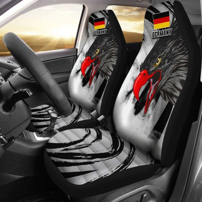 Germany Car Seat Covers Black Eagle Powerful