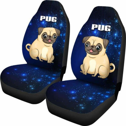 Pug Car Seat Covers