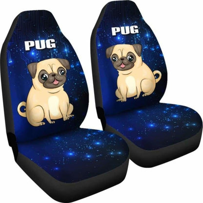 Pug Car Seat Covers