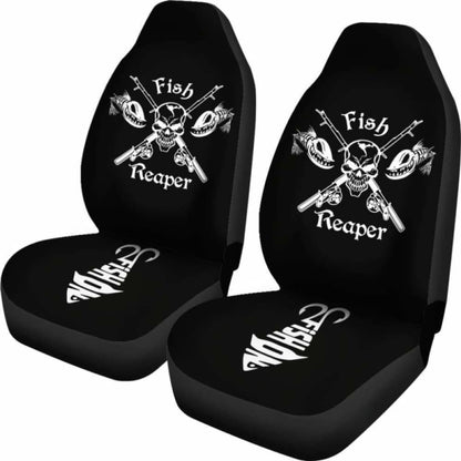 Car Seat Covers - Fishing Reaper