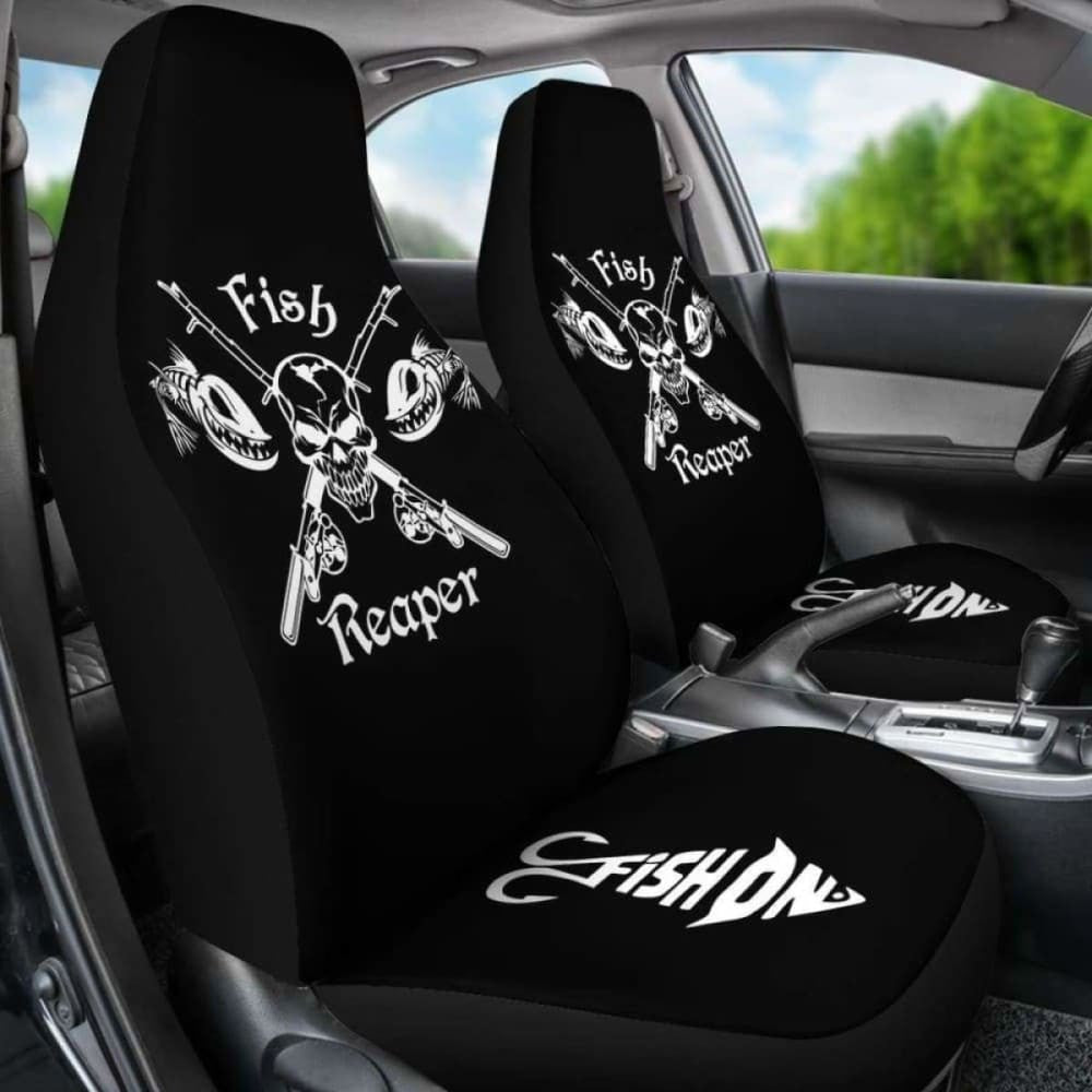 Car Seat Covers - Fishing Reaper