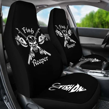 Car Seat Covers - Fishing Reaper