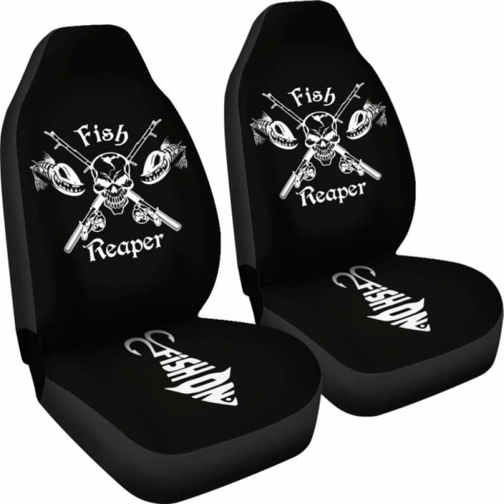 Car Seat Covers - Fishing Reaper