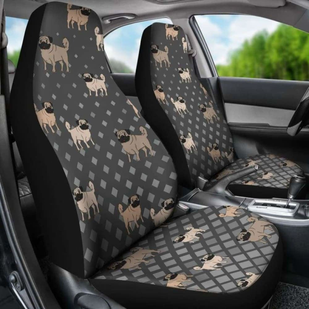 Pug Car Seat Cover