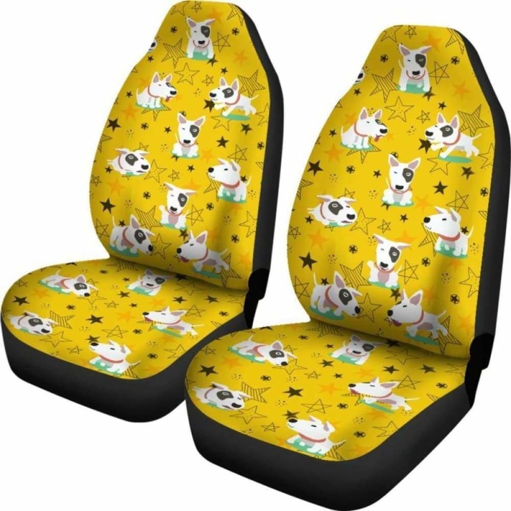 Bull Terrier Car Seat Covers