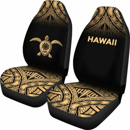 Polynesian Hawaii Turtle Car Seat Covers Fog Gold New