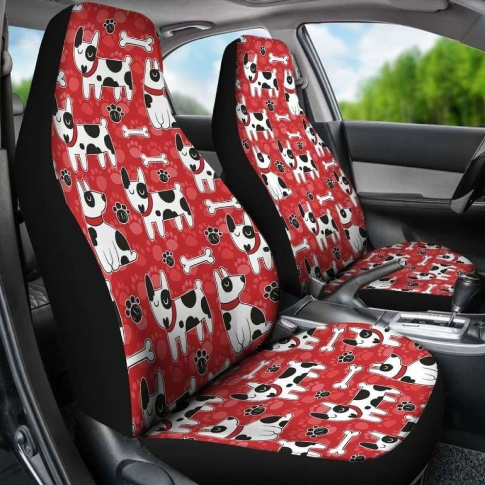 Bull Terrier Car Seat Covers