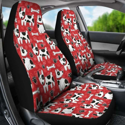 Bull Terrier Car Seat Covers