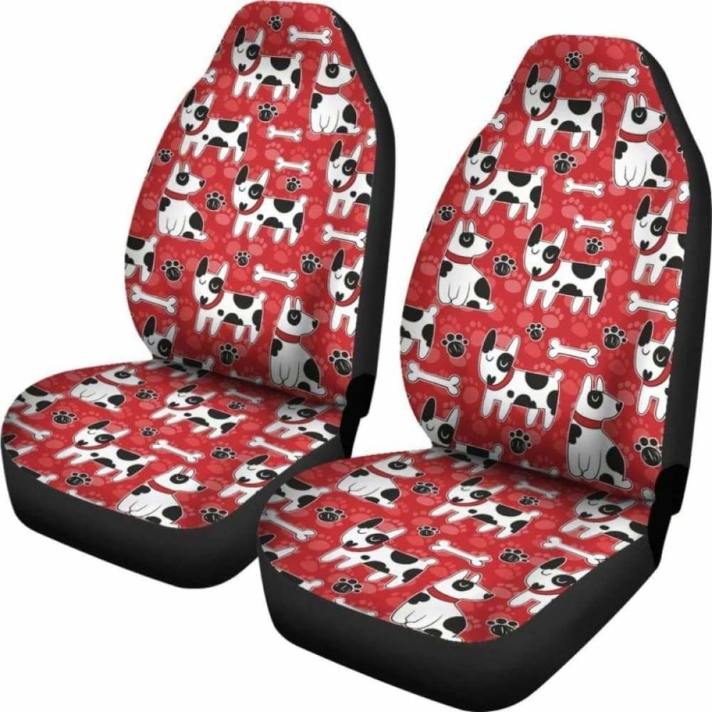 Bull Terrier Car Seat Covers