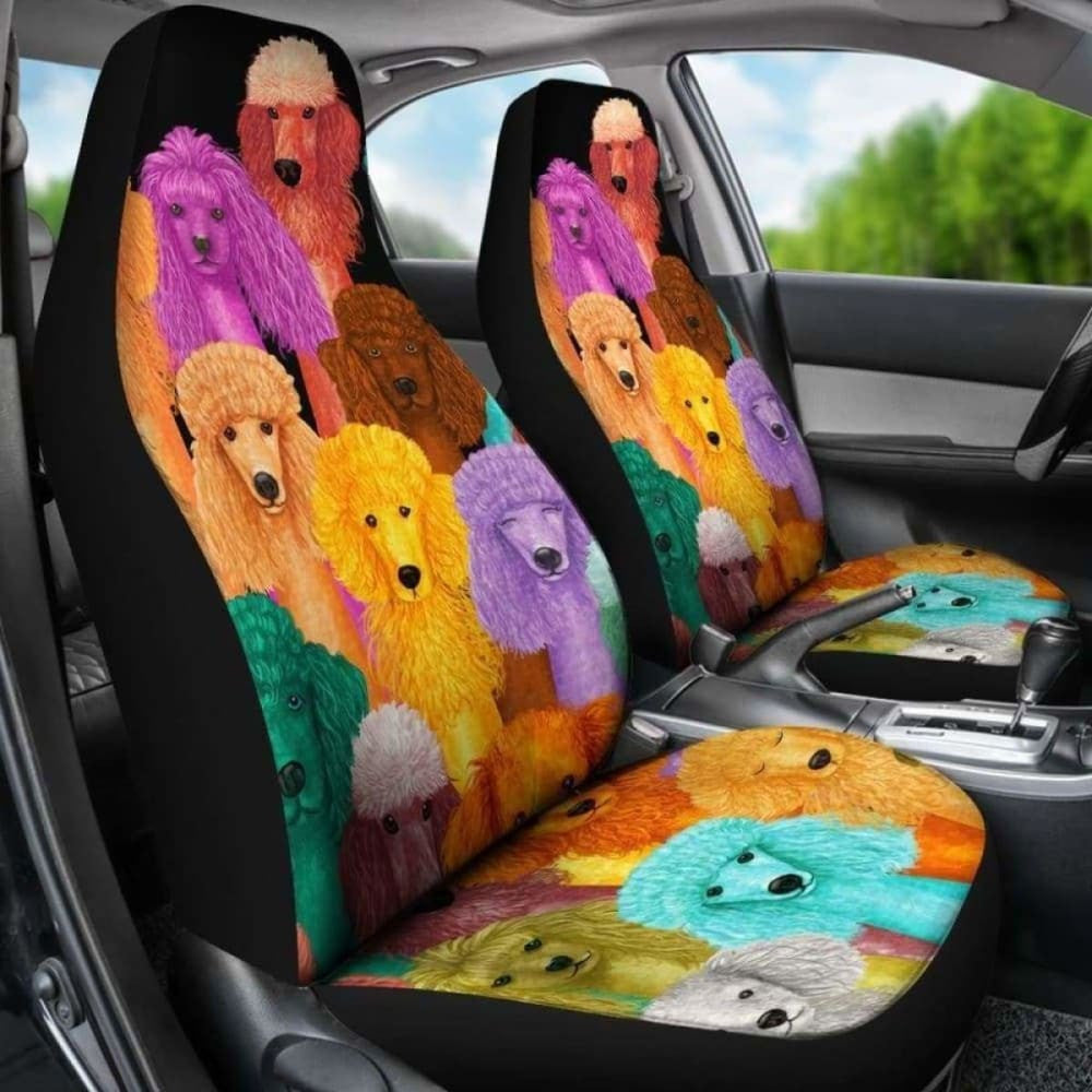 Poodle Car Seat Covers