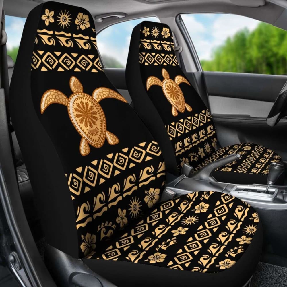 Hawaii Honu Turtle Tribal Car Seat Covers Awesome