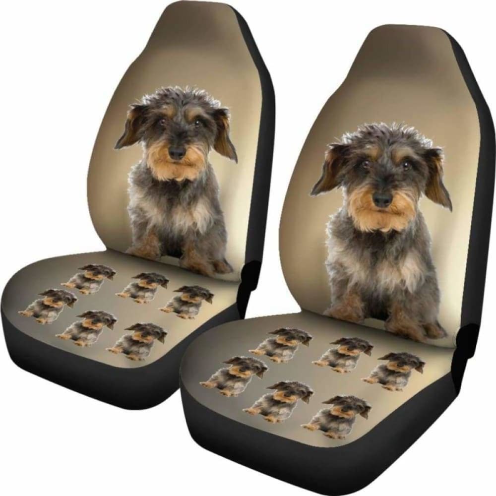 Wire Haired Dachshund Car Seat Cover