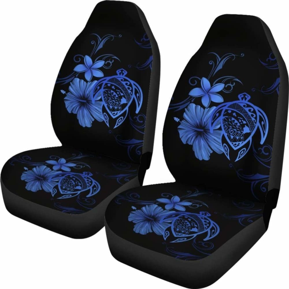 Hawaii Turtle Hibiscus Poly Purple  Car Seat Covers - New - Awesome