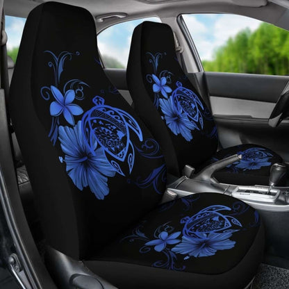 Hawaii Turtle Hibiscus Poly Purple  Car Seat Covers - New - Awesome