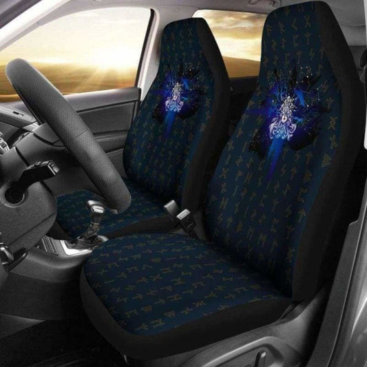 Viking The Norse God Rune Car Seat Covers