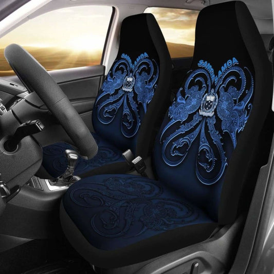 Samoan Car Seat Covers Turtle Tribal Tattoo A