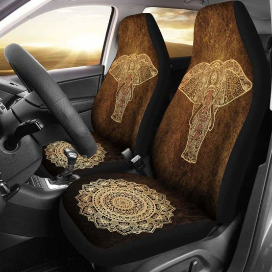 Elephant Zen Car Seat Cover
