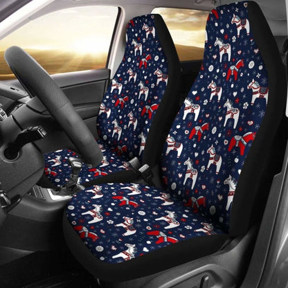 Swedish Dala Horse Car Seat Covers