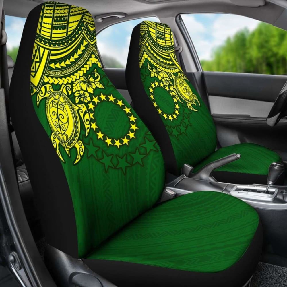 Cook Islands Polynesian \bCar Seat Covers - \bPolynesian Turtle - Amazing