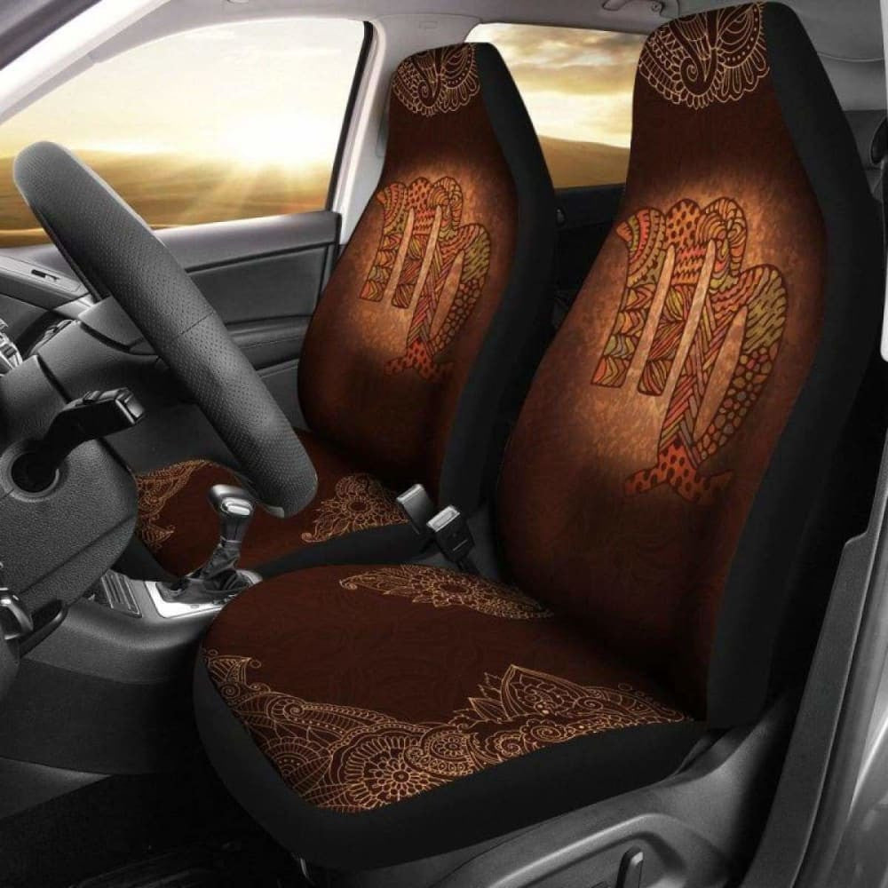 Scorpio Zodiac Sign Car Seat Covers Amazing