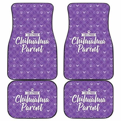 I Am A Proud Chihuahua Parent Front And Back Car Mat