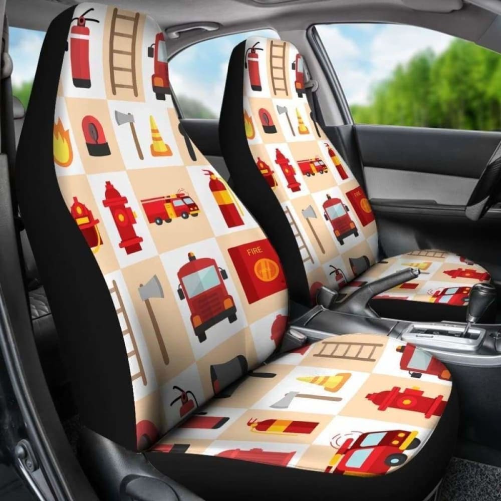 Firefighter Car Seat Covers Amazing