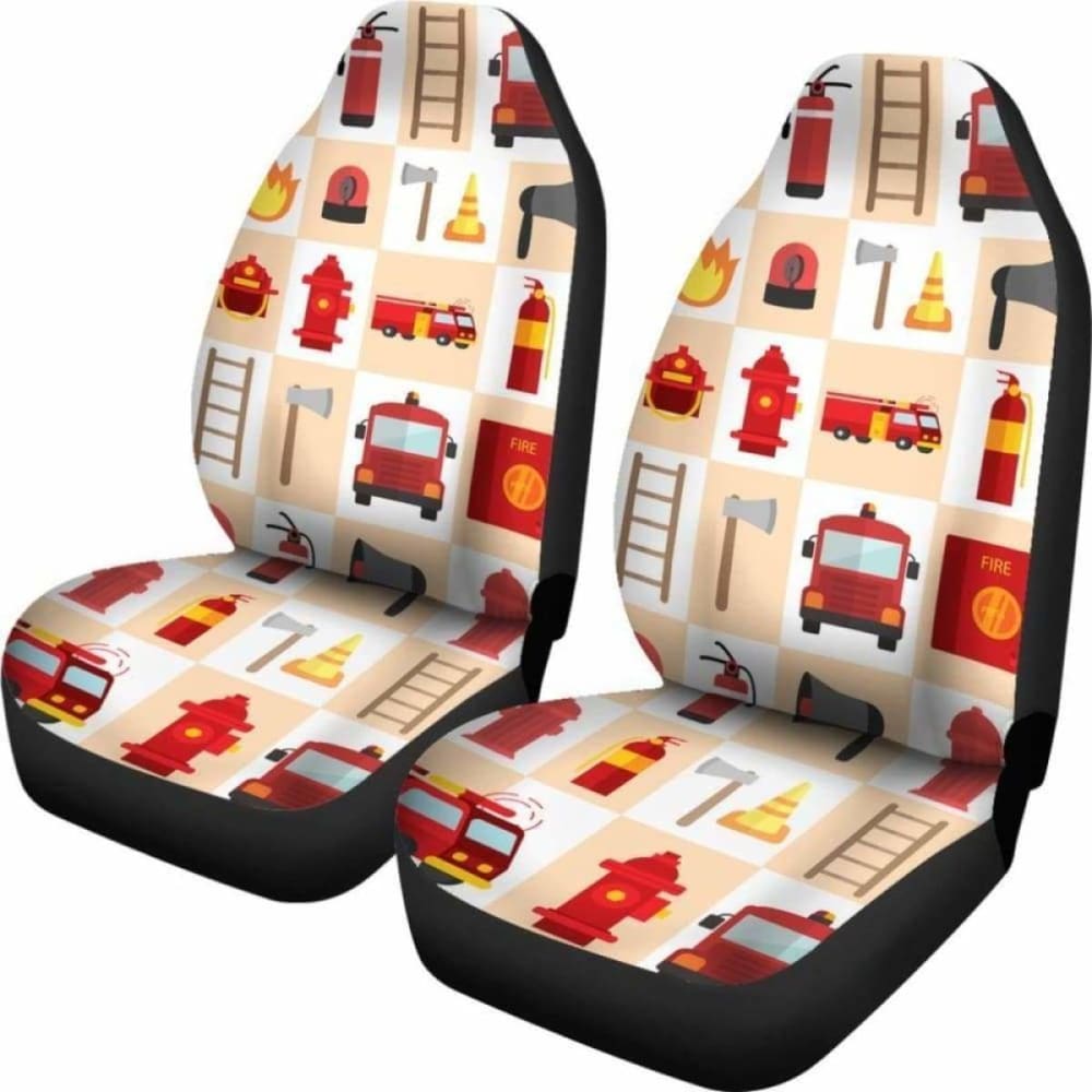 Firefighter Car Seat Covers Amazing
