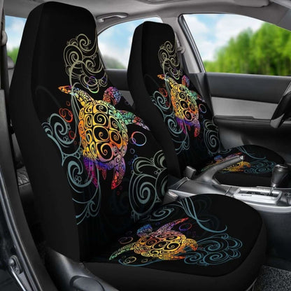 Turtle Hawaiian Car Seat Covers Set Of