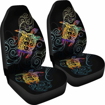 Turtle Hawaiian Car Seat Covers Set Of