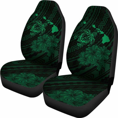 Hawaii Sea Turtle Is Swimming Toward Car Seat Covers Green - New -
