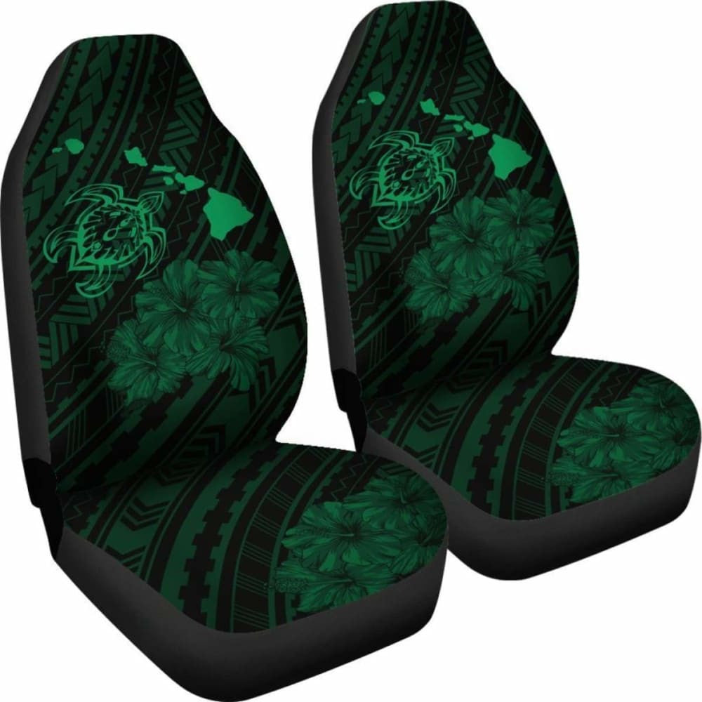 Hawaii Sea Turtle Is Swimming Toward Car Seat Covers Green - New -