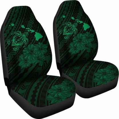 Hawaii Sea Turtle Is Swimming Toward Car Seat Covers Green - New -