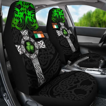 Ireland Car Seat Covers - Celtic Cross Style -