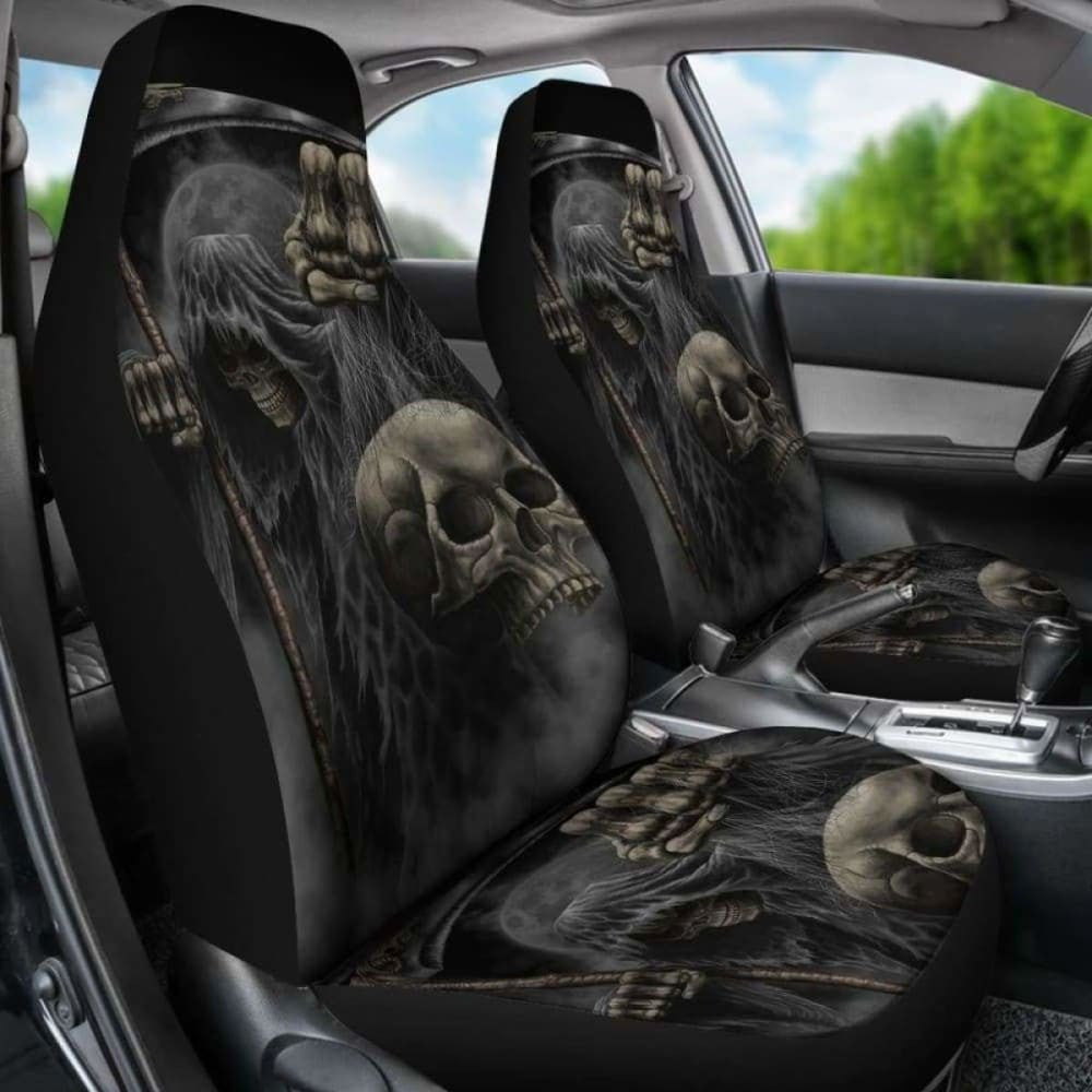 Set Of Pcs Skull Car Seat Cover