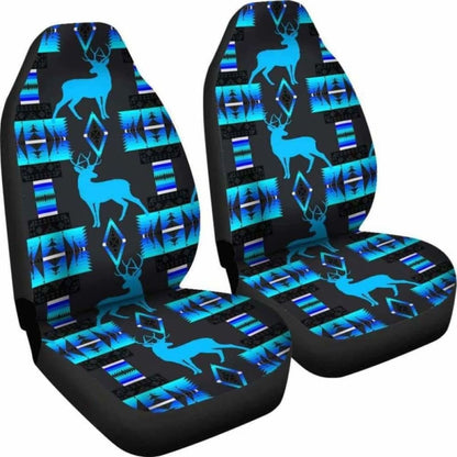 Deer Midnight Lake Car Seat Covers Awesome