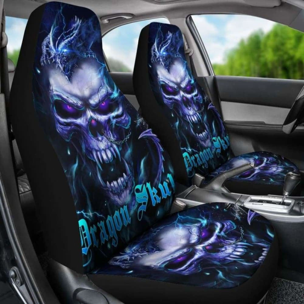 Set Of Pcs Dragon Skull Seat Covers