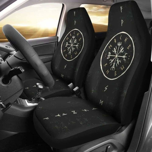 Viking Vegvisir The Norse God Car Seat Covers