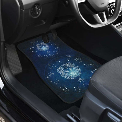 Leo Zodiac Sign Car Floor Mats Amazing Gift
