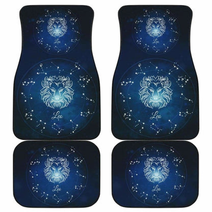 Leo Zodiac Sign Car Floor Mats Amazing Gift