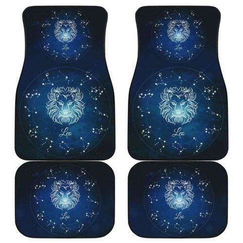 Leo Zodiac Sign Car Floor Mats Amazing Gift
