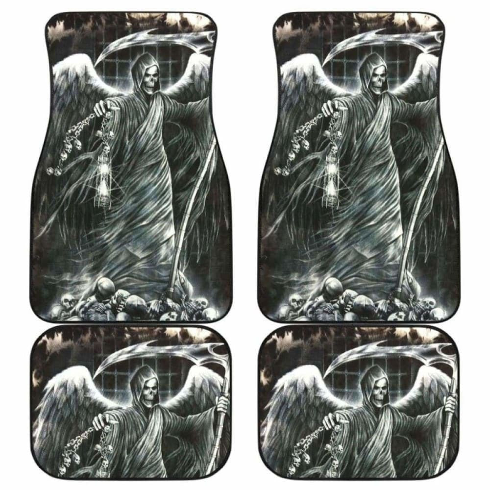 Set Of Pcs Grim Reaper Car Mats