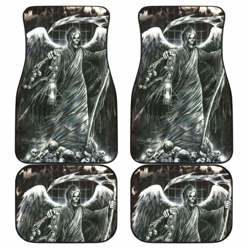 Set Of Pcs Grim Reaper Car Mats