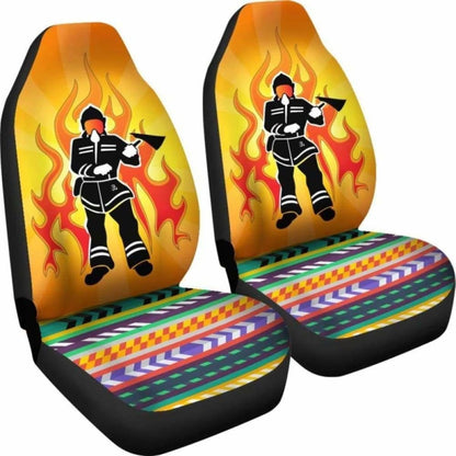Firefighter Car Seat Covers Amazing