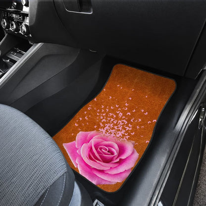 Butterfly Rose Car Floor Mats