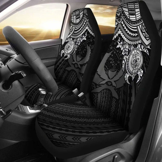 Pohnpei Polynesian Car Seat Covers - Polynesian White Turtle - Amazing