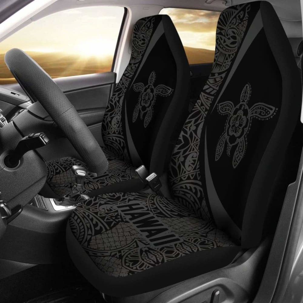 Hawaii Tribal Turtle Hibiscus Car Seat Covers New
