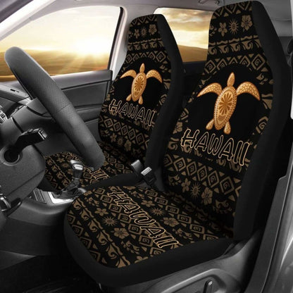 Hawaii Turtle Golden Car Seat Cover - New Awesome
